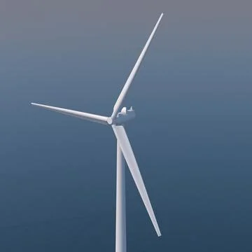 Wind Turbine 2 3D Model
