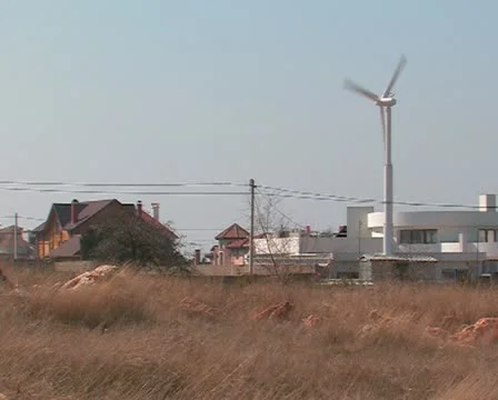 Wind turbine.  #21 Stock Footage 10839207