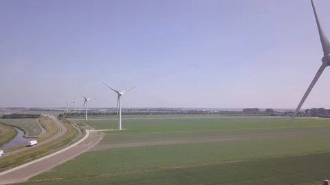 Wind Turbine 2.2 Video stock 127889597
