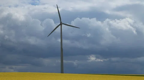 Wind turbine 24 Stock Footage 23371406