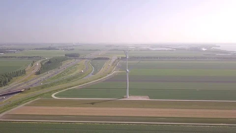 Wind Turbine 2.6 Video stock 127889620