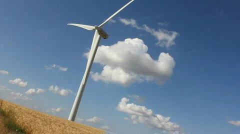 Wind Turbine 3 Stock Footage 841144