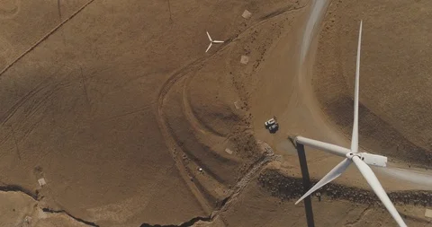 Wind Turbine 3 Stock Footage 126752322