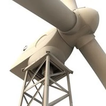 Wind turbine 3D Model