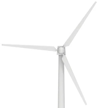 Wind turbine 3d render 스톡 일러스트