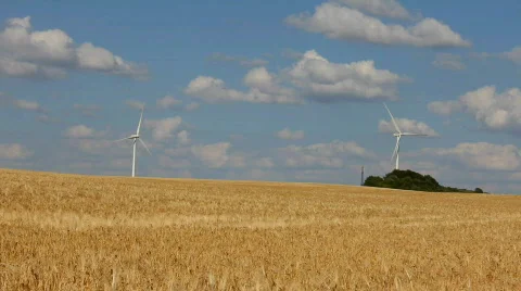 Wind Turbine 4 Stock Footage 841142