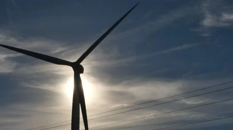 Wind Turbine 4k Stock Footage 48469687