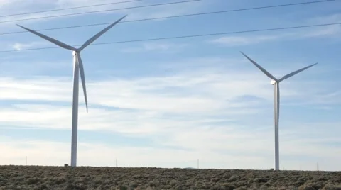 Wind Turbine 4k Stock Footage 48469992