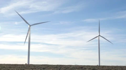 Wind Turbine 4k Stock Footage 48470041