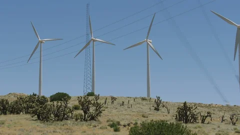 Wind Turbine 4K Stock Footage 127802462