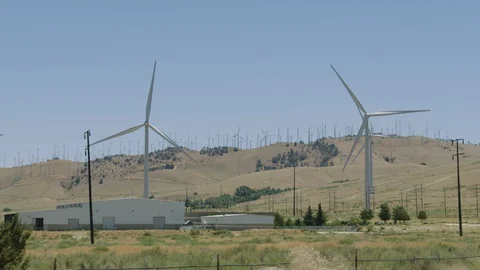 Wind Turbine 4K Stock Footage 127802694