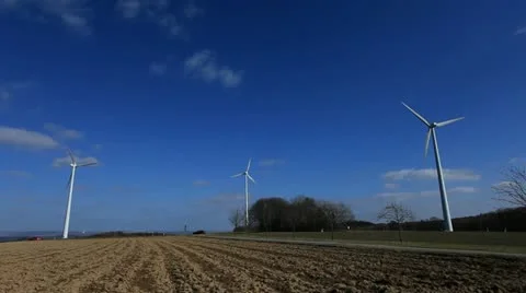 Wind turbine 5b Stock Footage 11242570