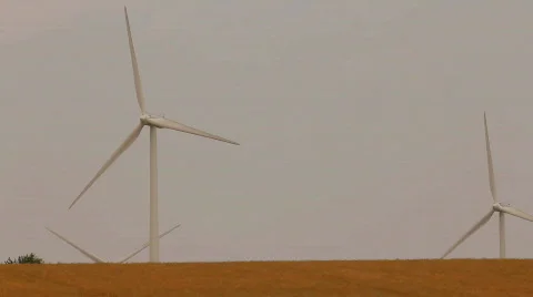 Wind Turbine 8 Stock Footage 841131