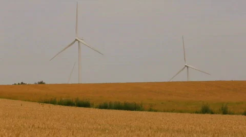Wind Turbine 9 Stock Footage 841128