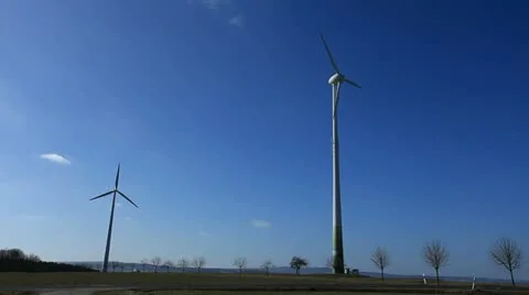 Wind Turbine b 動画素材 12659885