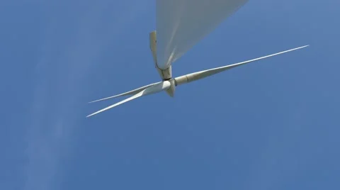 Wind turbine from below Vidéo 49275082