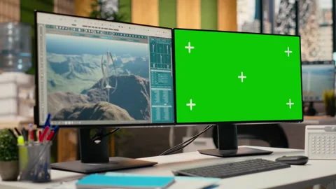 Wind turbine CAD design program on isolated screen computer Stock Footage 316001317