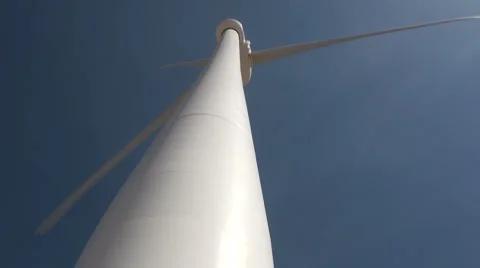 Wind turbine in China Stock Footage 5185959