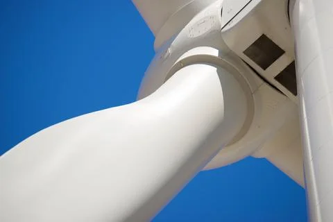 Wind turbine close up Фото