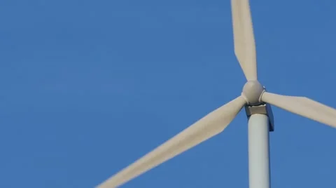 Wind turbine detail Stock Footage 47480264