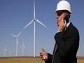 Wind Turbine Electricity Manager Phone Talk Issues Use Touch Tablet Internet 4k or 4k+ Resolution