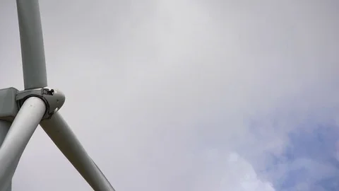 Wind turbine for energy generating. Stock Footage 81232155