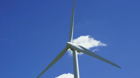 Wind Turbine Farm Stock Footage 35970097