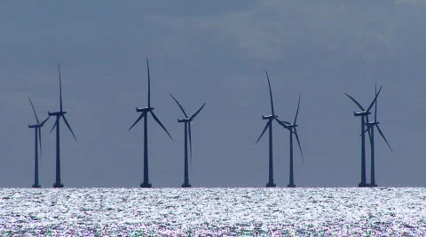 Wind turbine  Stock Footage 501261