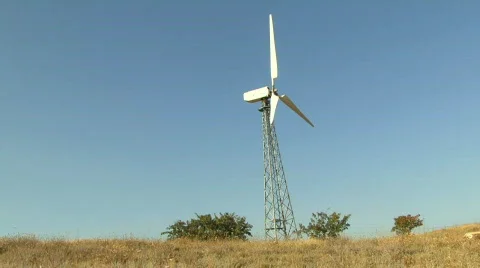 Wind Turbine Stockbeeldmateriaal 582054