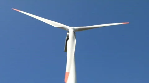 Wind Turbine  Stock Footage 661595