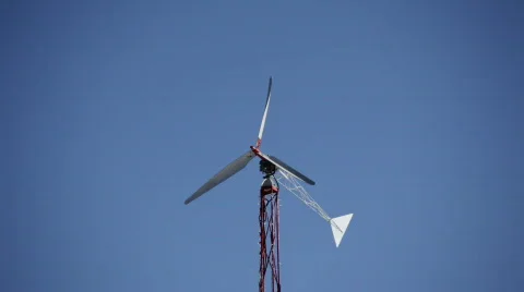 Wind Turbine Stock Footage 668349