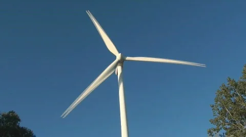 Wind Turbine Stock Footage 856417