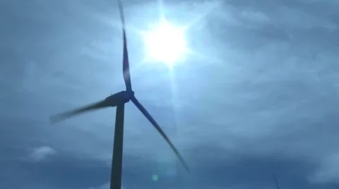 Wind Turbine 스톡 동영상 5500448