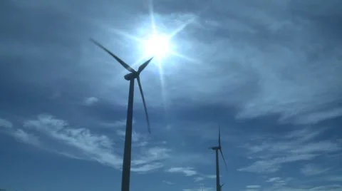 Wind Turbine 스톡 동영상 5500460