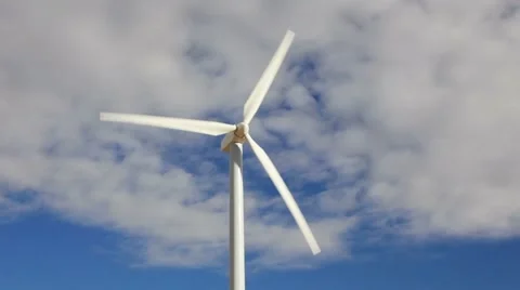 Wind Turbine Stock Footage 7140487