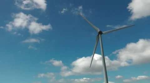 Wind Turbine Stock Footage 8682587