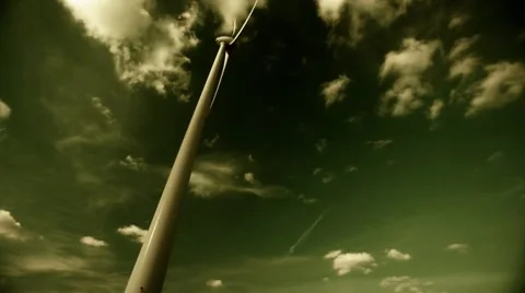 Wind turbine Stock Footage 8691017