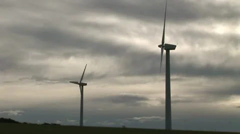 Wind turbine Stockbeeldmateriaal 12490541