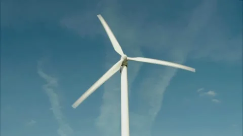 Wind Turbine Video stock 12533451