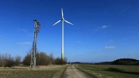 Wind turbine  動画素材 12673669