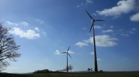 Wind turbine  動画素材 12673963