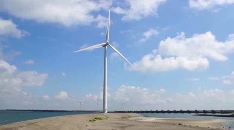 Wind turbine 動画素材 12681573