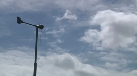 Wind turbine Stock Footage 22666986
