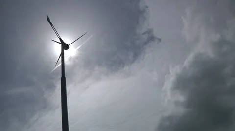 Wind turbine Stock Footage 22666993