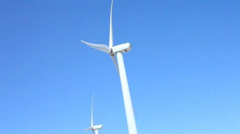 Wind Turbine Stock Footage 37208501