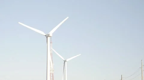 Wind turbine Stock Footage 43375372