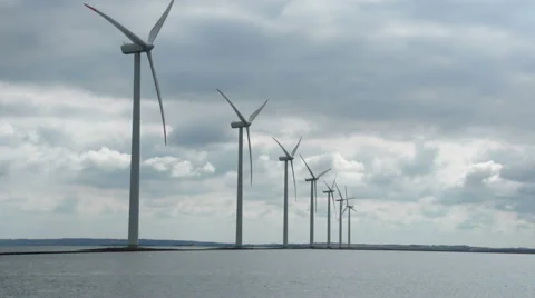 Wind Turbine Stock Footage 45426384