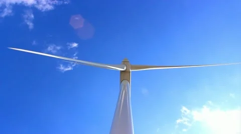 Wind Turbine Stock Footage 46247018
