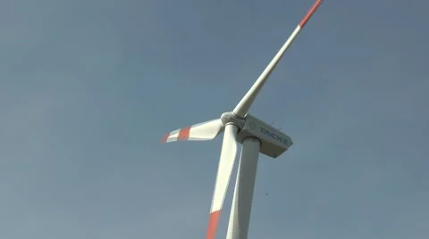 Wind Turbine Stock Footage 49492235