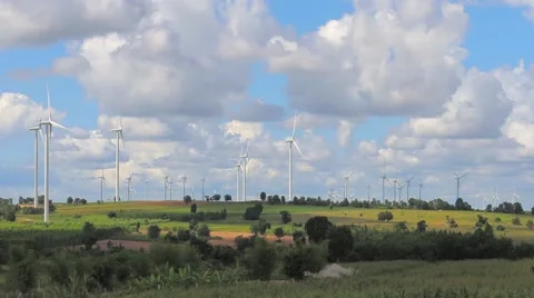 Wind turbine 스톡 동영상 51310042